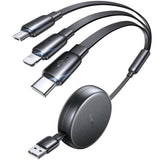 Cable de Carga Retráctil 4 en 1 - MultiCharge Pro