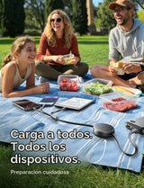 Cable de Carga Retráctil 4 en 1 - MultiCharge Pro